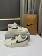 Nike Airforce 1 Mini Red Swoosh Coffee Milk