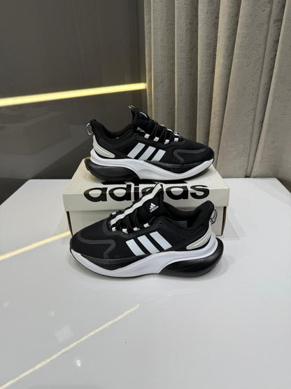 Adidass Adiwear Alpha Bounce Black White